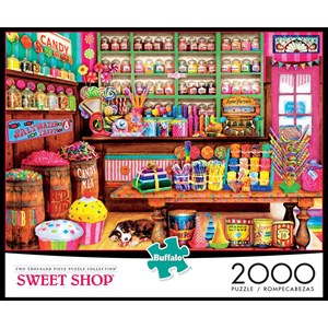 Buffalo Games (2049) - Aimee Stewart: "Sweet Shop" - 2000 pieces puzzle