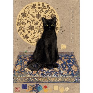 Heye (29719) - Jane Crowther: "Black Cat" - 1000 pieces puzzle