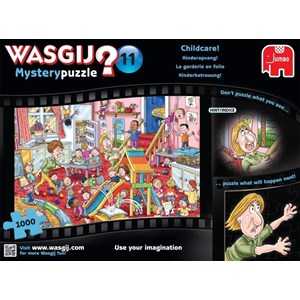 Jumbo (19110) - Graham Thompson: "Wasgij Mystery #11: Childcare!" - 1000 pieces puzzle