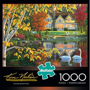 Buffalo Games (11605) - Kim Norlien: "Autumn Reflections" - 1000 pieces puzzle