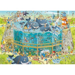 Heye (29777) - Marino Degano: "Ocean Habitat" - 1000 pieces puzzle