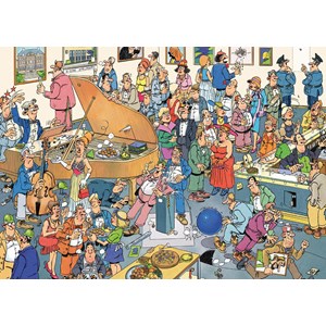 Jumbo (19058) - Jan van Haasteren: "Let's Party!" - 500 1000 pieces puzzle