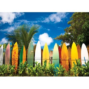 Eurographics (6000-0550) - "Surfer's Paradise, HI" - 1000 pieces puzzle