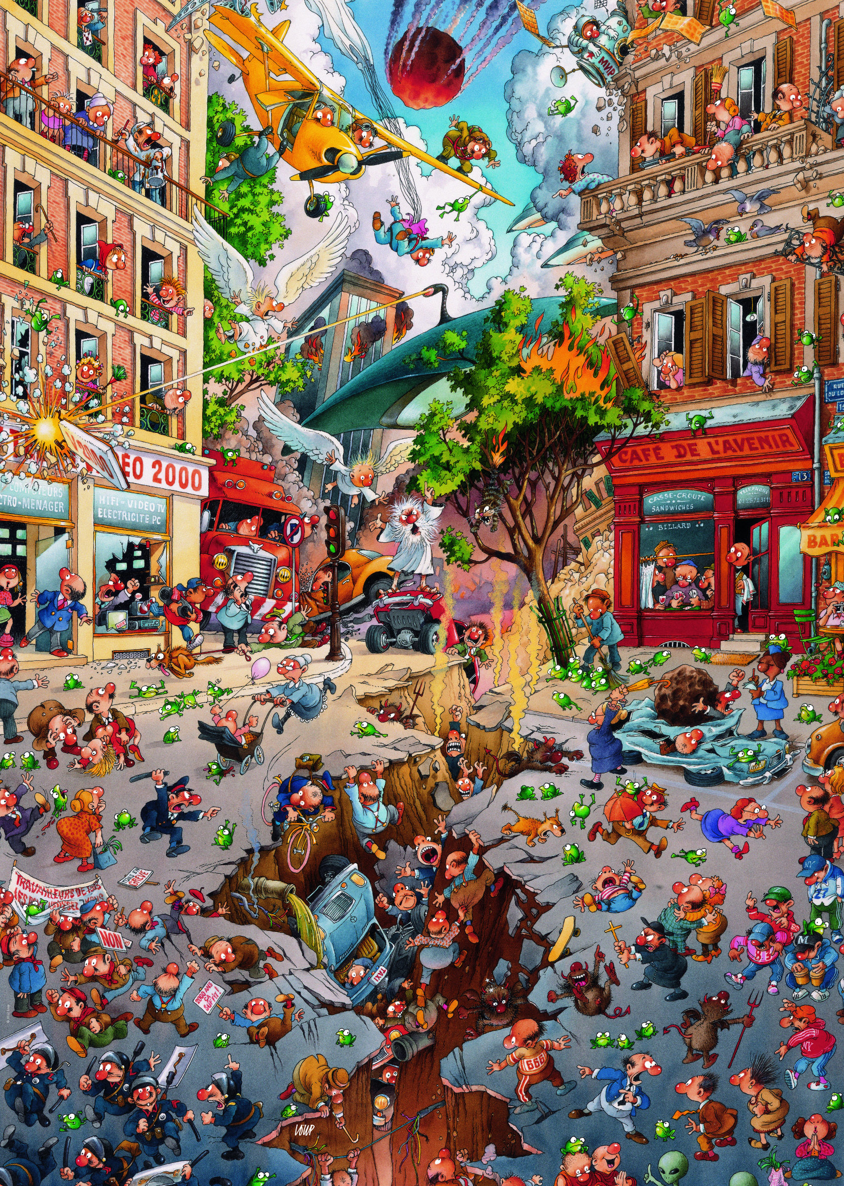 Ravensburger (17427) - James Rizzi: 