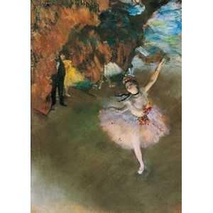 Clementoni (39379) - Edgar Degas: "L'etoile" - 1000 pieces puzzle
