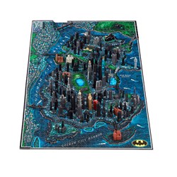 4D Cityscape (51104) - "4D Batman Gotham City" - 1000 pieces puzzle
