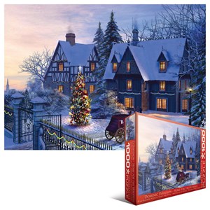 Eurographics (6000-0428) - Dominic Davison: "Home for the Holidays" - 1000 pieces puzzle