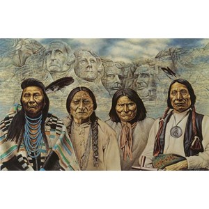 SunsOut (40071) - David Behrens: "Original Founding Fathers" - 550 pieces puzzle