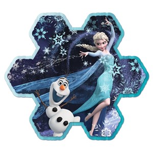 Ravensburger (13641) - "Elsa's Snowflake" - 73 pieces puzzle