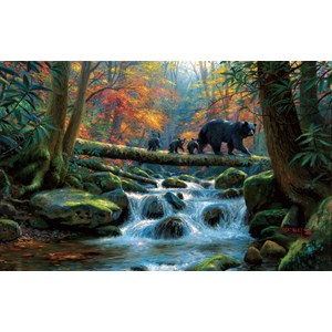 SunsOut (53064) - Mark Keathley: "Precarious Crossing" - 1000 pieces puzzle