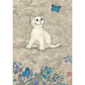 Heye (29626) - Jane Crowther: "White Kitty" - 500 pieces puzzle