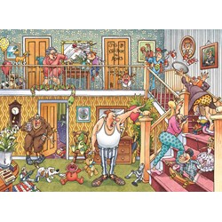 Jumbo (19142) - "Wasgij Imagine 3: Slumber Party" - 1000 pieces puzzle