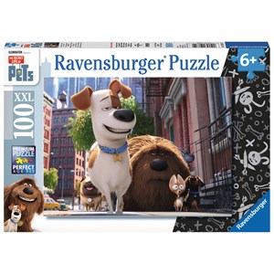 Ravensburger (10874) - "Secret Life of Pets" - 100 pieces puzzle