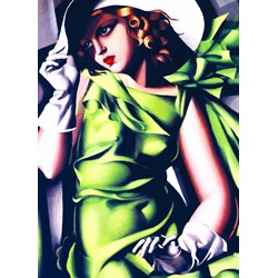 Eurographics (6000-1058) - Tamara de Lempicka: "Young Girl in Green" - 1000 pieces puzzle
