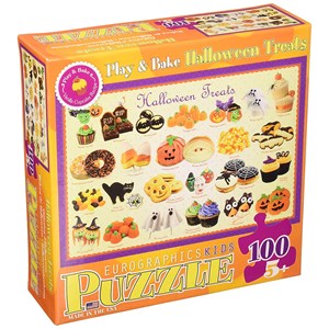 Eurographics (6100-0432) - "Halloween Treats" - 100 pieces puzzle