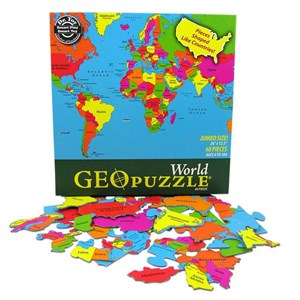 Geo Toys (GEO 106) - "World" - 68 pieces puzzle