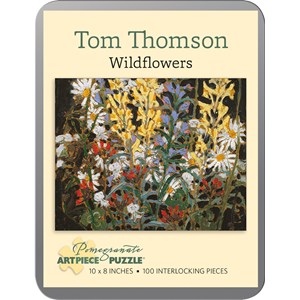 Pomegranate (AA840) - Tom Thomson: "Wildflowers" - 100 pieces puzzle