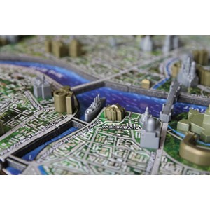 4D Cityscape (40036) - "Saint Petersburg, Russia" - 1245 pieces puzzle