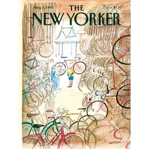 New York Puzzle Co (NPZNY1706) - "Bicycle Shop" - 1000 pieces puzzle