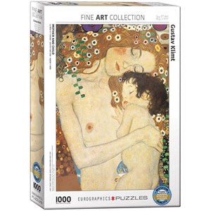 Eurographics (6000-2776) - Gustav Klimt: "Mother and Child" - 1000 pieces puzzle