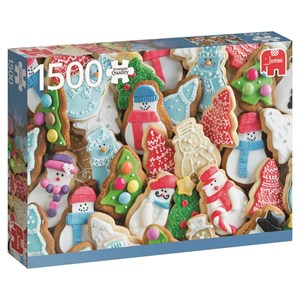 Jumbo (18581) - "Christmas Biscuits" - 1500 pieces puzzle
