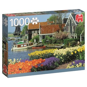 Jumbo (18336) - "Zaanse Schans, The Netherlands" - 1000 pieces puzzle