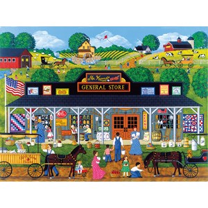 SunsOut (61321) - Sheila Lee: "McKenna's General Store" - 1000 pieces puzzle