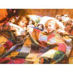 SunsOut (26711) - Morgan Weistling: "The Sleepover" - 300 pieces puzzle