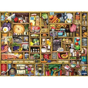 Ravensburger (19298) - Colin Thompson: "Kitchen Cupboard" - 1000 pieces puzzle