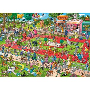 Heye (29788) - "Dog Show" - 1000 pieces puzzle
