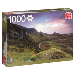 Jumbo (18546) - "Trotternish Ridge, Scotland" - 1000 pieces puzzle