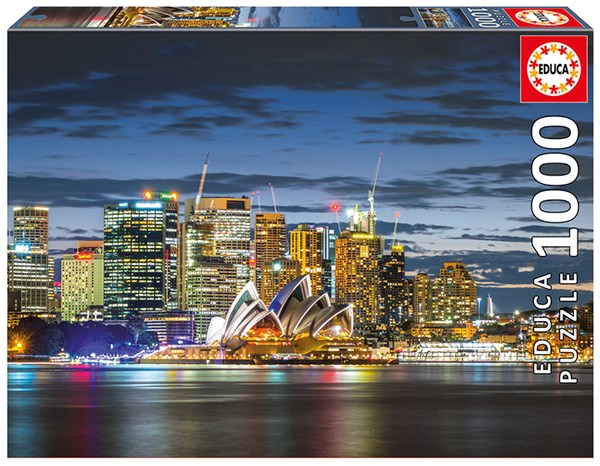 Educa (17106) - "Sydney City Twilight" - 1000 pieces puzzle