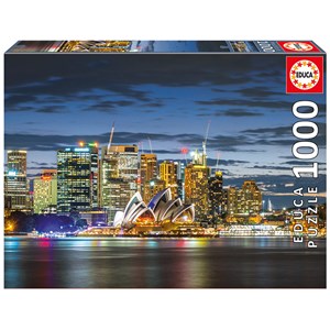 Educa (17106) - "Sydney City Twilight" - 1000 pieces puzzle
