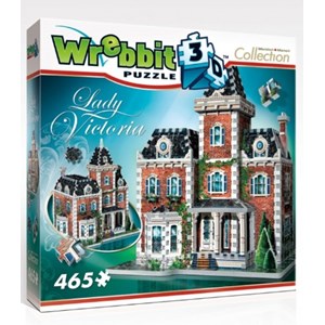 Wrebbit (W3D-1003) - "Lady Victoria Cottage" - 465 pieces puzzle