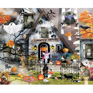 SunsOut (34965) - Lori Schory: "Haunted House" - 1000 pieces puzzle