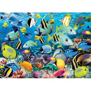 Eurographics (6000-0625) - Howard Robinson: "Ocean Colors" - 1000 pieces puzzle