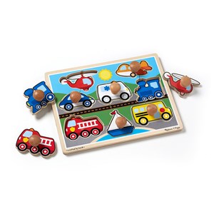 Melissa and Doug (8980) - "Vehicles" - 8 pieces puzzle