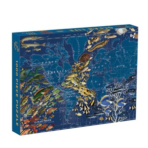 Chronicle Books / Galison - "Ocean Life" - 1000 pieces puzzle