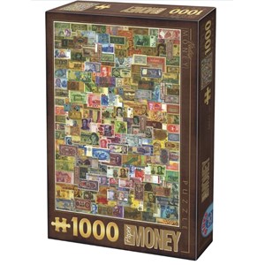D-Toys (75277) - "Banknotes" - 1000 pieces puzzle