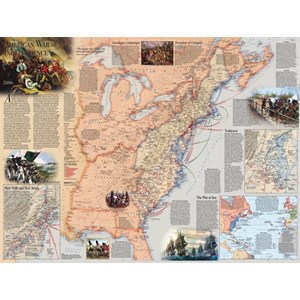 New York Puzzle Co (NPZNG1711) - "American Revolution" - 1000 pieces puzzle