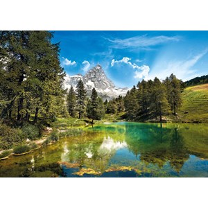 Clementoni (31680) - "Blue Lake" - 1500 pieces puzzle