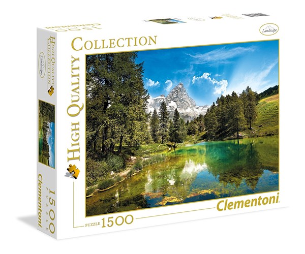 Clementoni (31680) - "Blue Lake" - 1500 pieces puzzle