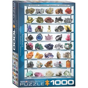 Eurographics (6000-2008) - "Minerals" - 1000 pieces puzzle