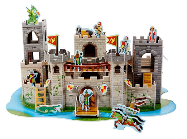 Melissa and Doug (9046) - "Medieval Castle" - 100 pieces puzzle