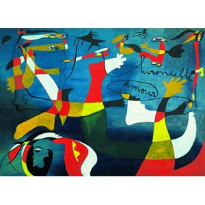 Eurographics (6000-0859) - Joan Miro: "Swallow, Love" - 1000 pieces puzzle