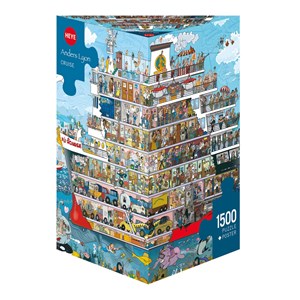 Heye (29697) - Anders Lyon: "Cruise" - 1500 pieces puzzle