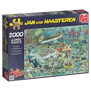 Jumbo (17080) - Jan van Haasteren: "Deep Sea Fun" - 2000 pieces puzzle