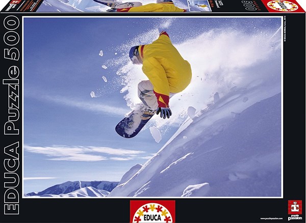 Educa (16273) - "Snowboard" - 500 pieces puzzle