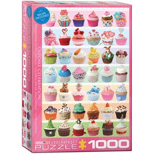 Eurographics (6000-0586) - "Cupcake Celebration" - 1000 pieces puzzle