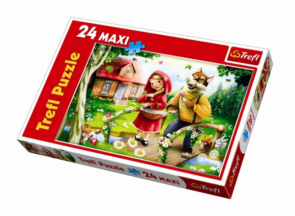 Trefl (141306) - "Little Red Riding Hood" - 24 pieces puzzle